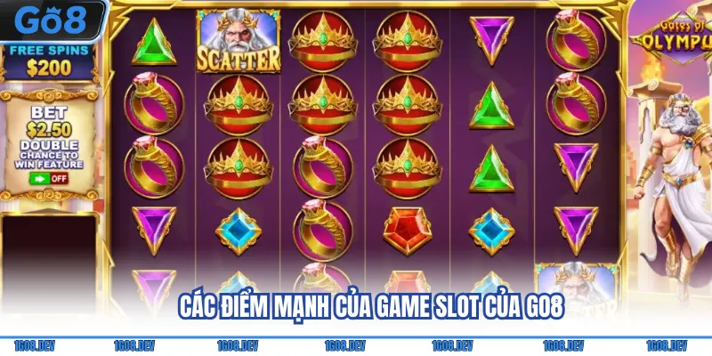 Game Slot Go8 - Thể Loại Giải Trí Đặc Sắc Cho Cược Thủ 3 Các điểm mạnh của game Slot của Go8