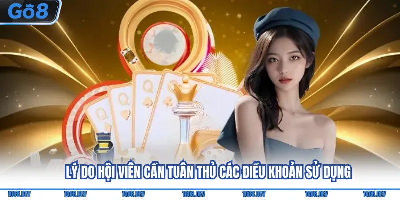 Điều Khoản Sử Dụng Go8 - Cập Nhật Các Nội Dung Quan Trọng 1 Lý do hội viên cần tuân thủ các điều khoản sử dụng